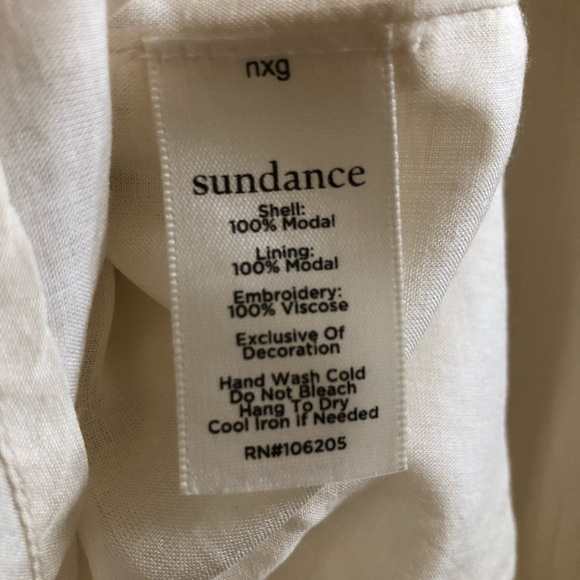 Sundance embroidered Fable tunic top • new - Picture 7 of 11